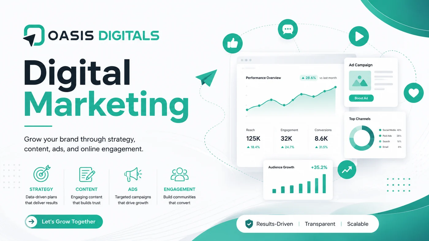 Digital Marketing by Oasis Digitals