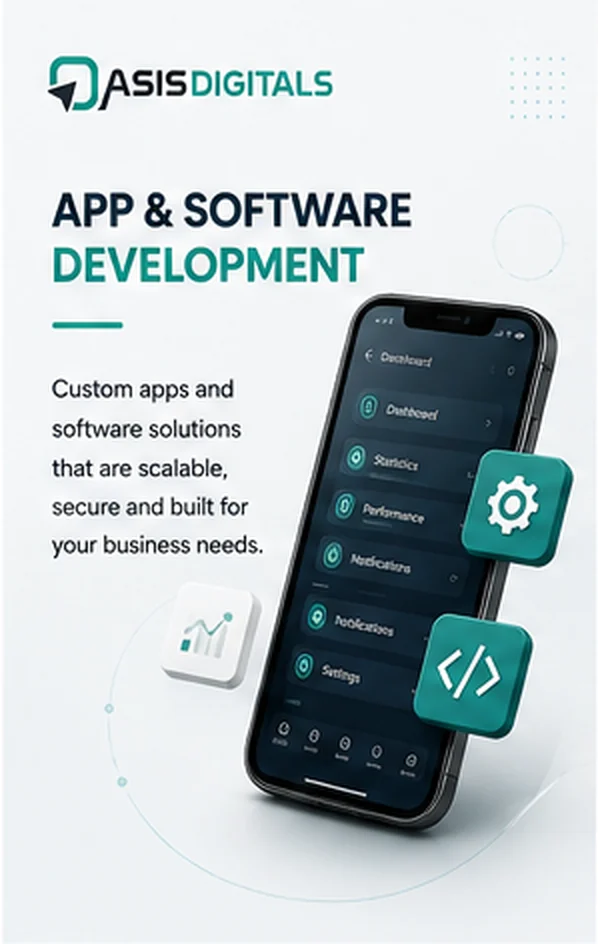 App & Software Development — Oasis Digitals